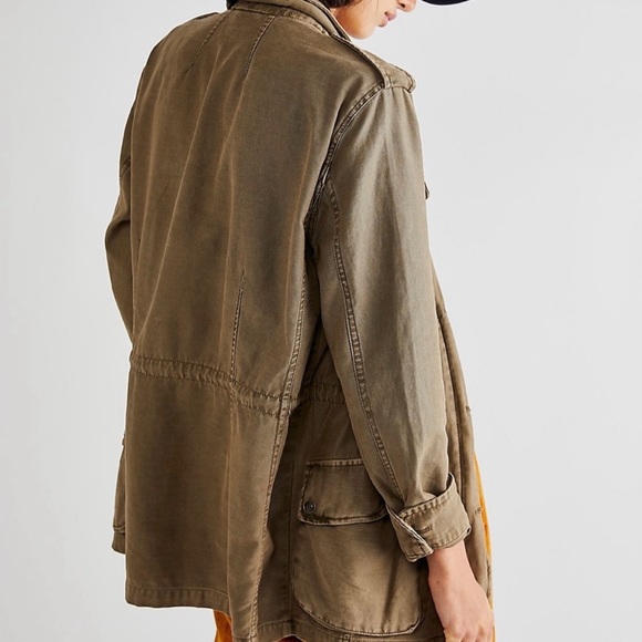 FREE PEOPLE NOT YOUR BROTHERS SURPLUS JACKET Size S - Picture 13 of 16